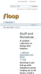 Mobile Screenshot of floop.org.uk
